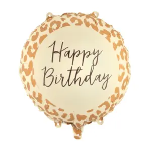 Folijas balons - Happy Birthday, 35x35 cm / 111-718